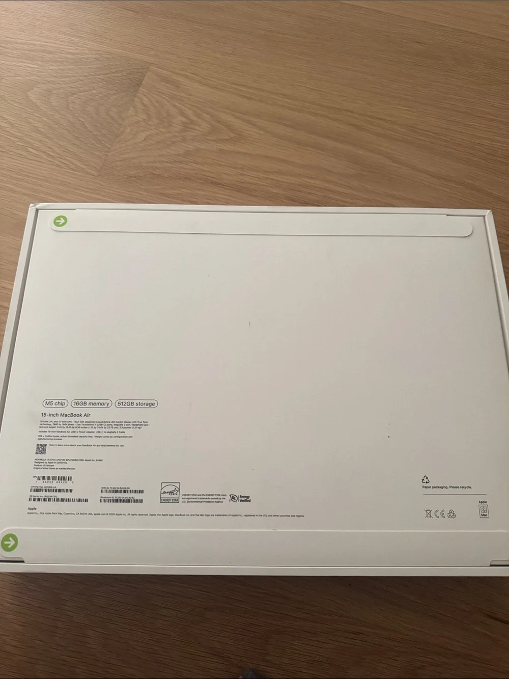 Apple MacBook Air 15 inch brand new